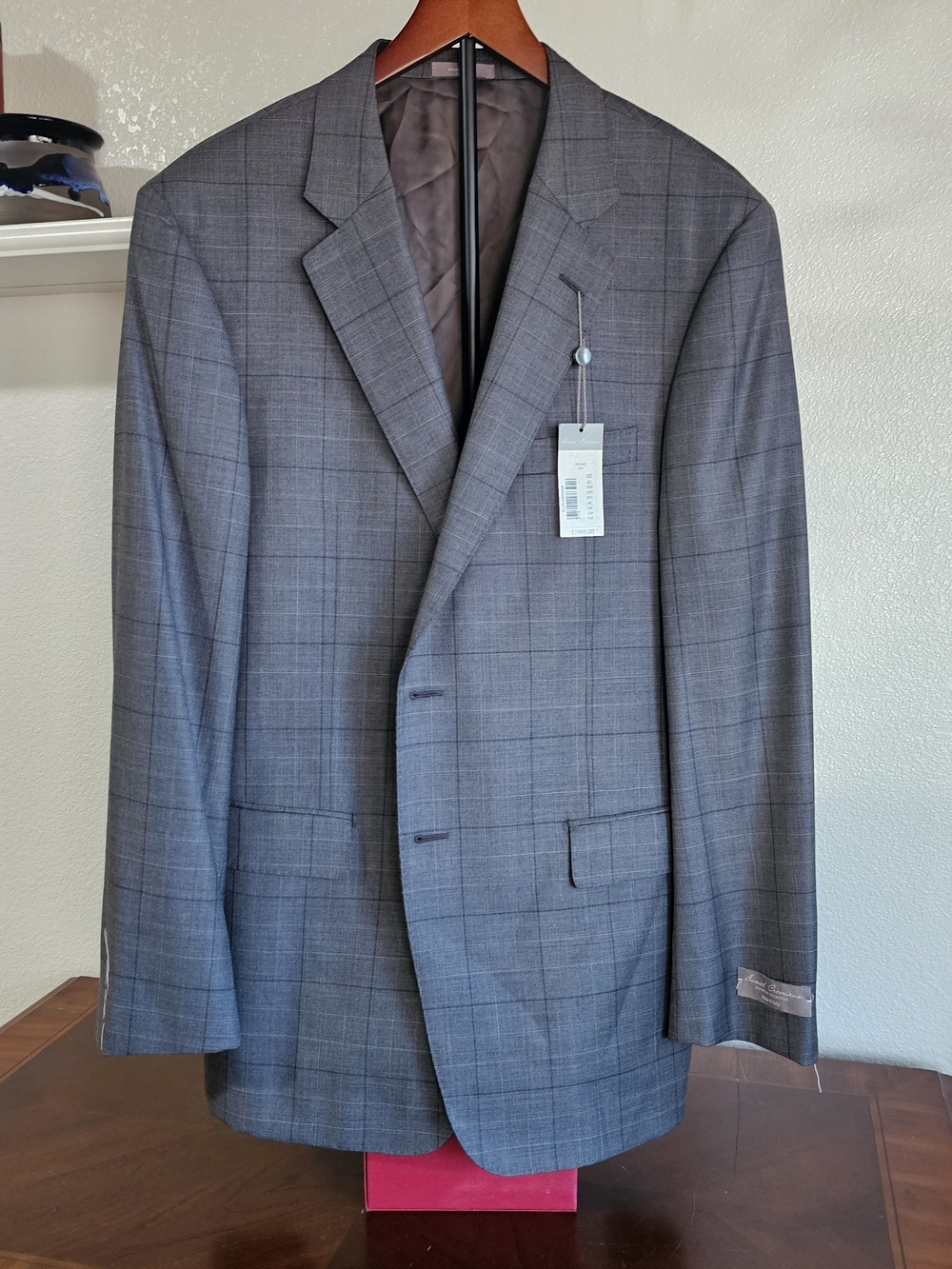 Daniel Cremieux Signature Collection Super 170's Loro Piana Italy 42L 2-Button